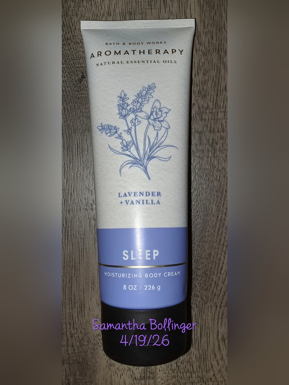 Bath & Body Works Sleep Moisturizing Body Cream